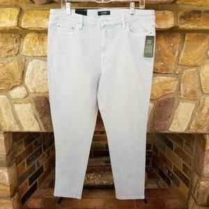 Ralph Lauren Premier Skinny Ankle Jeans Size 14